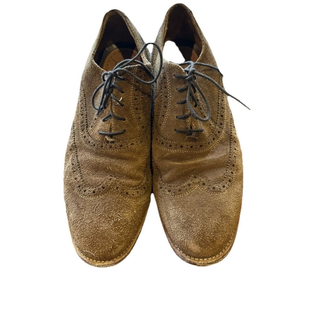 John W Nordstrom Men Brown Suede Oxfords Shoes Sz 12m 80921 Quiet Luxury